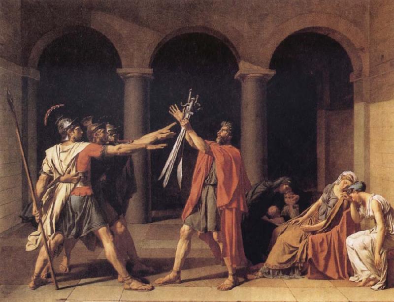 Jacques-Louis  David The Oath of the Horatii China oil painting art